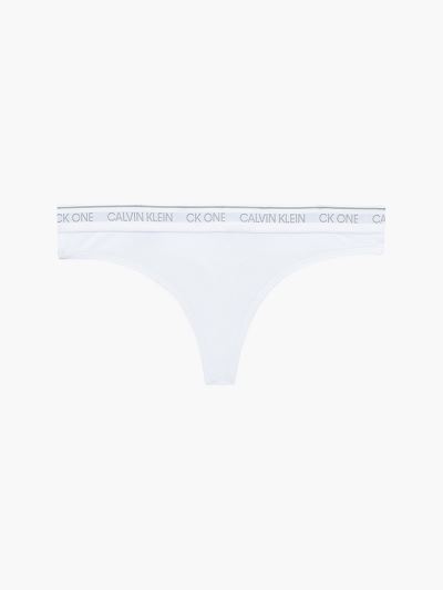Calvin Klein Underwear HU385246 | Calvin Klein CK One Női Tanga Fehér
